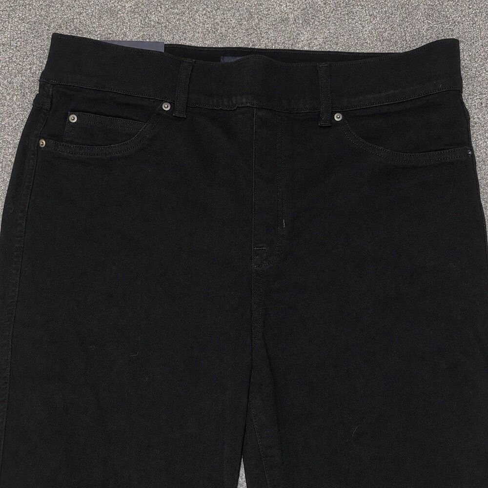 SPANX Ankle Skinny Jeans Womens XL Black Pull On High Rise Stretch Denim NWT - Picture 5 of 9